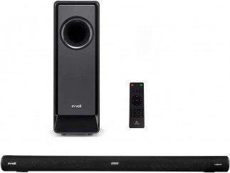 Evvoli Soundbar: 2.1ch Soundbar with Wireless Subwoofer, Bluetooth, and LED Display