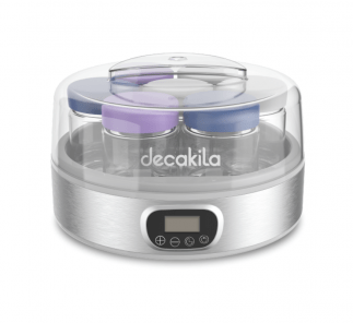 Decakila Yogurt Maker 18W 200ML Each Jar LCD KEYM001W