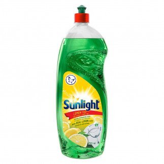Sunlight Dish Washing Liquid 750ml Regular (Lemon)