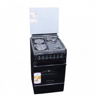 Westpoint Cooker 50x55cm Electric Oven 2 Gas 2 Electric Plates White, WCER5522E0