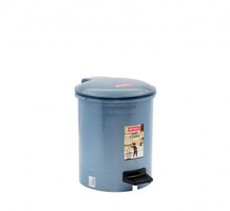 Lionstar Dustbin Round Step 10L C-11, Pacific Blue