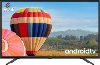 Evvoli 32-Inch HD Android Smart TV – Certified Google TV with Dolby Audio with Netflix, Youtube 32EV200DA