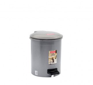 Lionstar Dustbin Round Step 10L C-11, Gray