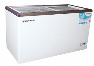 WESTPOINT Chest Freezer 258L Sliding Glass Door Tanzania (White, WBX287)