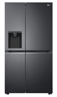 LG 674 L Frost Free Inverter Linear ThinQ (Wi-fi) InstaView Door-in-Door Side-by-Side Refrigerator (GC-J257SQRS, Black | Door Cooling+, Hygiene Fresh+, Water and Ice Dispenser with UV Nano) Tanzania
