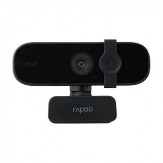 Rapoo C280 Digital USB FHD 1440P Webcam with Dual Microphone & Privacy Cover, for Zoom/Skype/Google Hangouts/Face Time for Mac, Laptop MAC PC Desktop