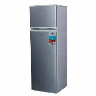 Westpoint Double Door Refrigerator 257L, Defrost, Vegetable Drawer – Silver(WRHN-3018.EI)