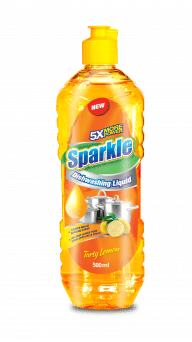 Haco Sparkle 500ml Dish Washing Liquid Soap Tarty Lemon