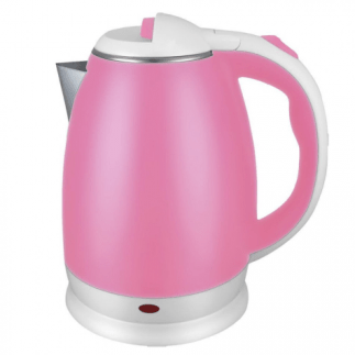 Kodtec Electric Kettle Jug 1.8L With Plastic Cover Tanzania ( Pink, KT-6018P)