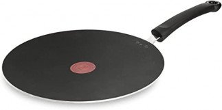 Tefal G6 Tempo Flame 30 Cm Non Stick Tawa Pan With Thermo Spot, Red, Aluminium, C3041583
