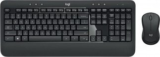 Logitech MK540 Tanzania, Wireless Keyboard and Mouse Combo for Windows, 2.4 GHz Wireless with Unifying USB-Receiver, Wireless Mouse, Multimedia Hot Keys, 3-Year Battery Life, PC/Laptop, INTL Layout 920-008685