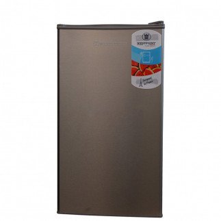 Westpoint 91L Single Door Refrigerator Defrost, Table Top Fridge, Key Lock, Silver WRK-1018.EI