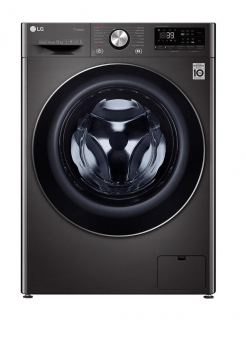 Lg Washing Machine Front Loader Automatic LG-F4V9BWP2E - 12KGS Black