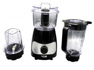 VON Hotpoint Smoothie Blender 1L Jar 350W Tanzania (Black, VSBT04BLK)