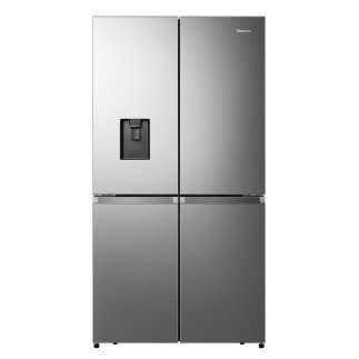 Hisense Fridge: 579L 4-Door French Door Fridge with Water Dispenser - H750FS-WD Stainless Steel