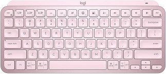 Logitech MX Keys Mini Minimalist Wireless Illuminated Keyboard, Compact, Bluetooth, Backlit, USB-C, Compatible with Apple macOS, iOS, Windows, Linux, Android, Metal Build 920-010500 Tanzania - Rose