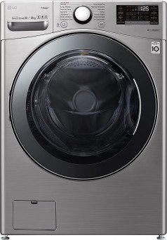LG Front load washing 15/8KG Dryer with AI DD™ (Intelligent Care with 18% More Fabric Protection), Silver, Bigger capacity, LG ThinQ™- F0L9DGP2S Tanzania