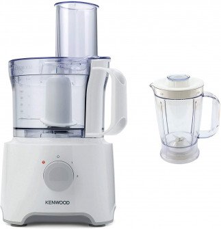 Kenwood Multipro Compact Food Processor, 800 Watts, 2.1 Litre, White, FDP301WH Tanzania