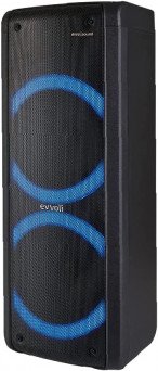evvoli Portable party speaker Bluetooth With Two Wireless MIC And Colorful LED dazzled lights 80W EVAUD-PT80B Tanzania