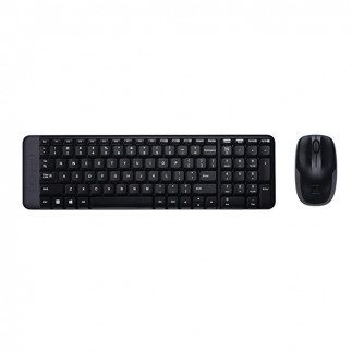 Logitech MK220 Wireless Keyboard and Mouse Combo  920-003161 Tanzania (Black)