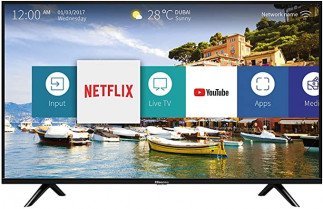 Hisense 49 inch Smart LED TV 49B6000PW Tanzania, FHD Smart, with Netflix,Youtube Bulit-in