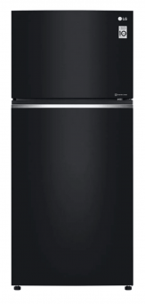 LG 506L Black Curved Glass Top Freezer Refrigerator with Inverter Linear Compressor & DoorCooling+ GN-C702SGGU Tanzania