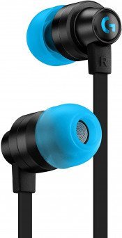 Logitech G333 Gaming Earphones with dual audio drivers, in-line mic and volume control, compatible with PC/PS/Xbox/Nintendo/Mobile with 3.5mm Aux or USB-C Port - Black, 981-000924 Tanzania