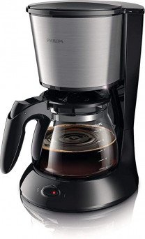 Philips Daily Collection Coffee Maker Tanzania (HD7457, Black)