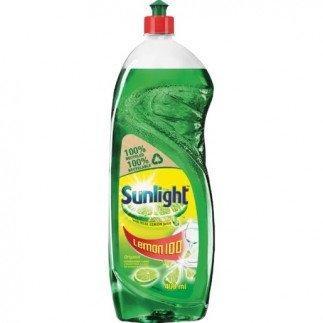 Sunlight Dish Washing Liquid 400ml Regular (Lemon)