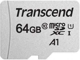 Transcend 64GB microSD Memory Card with Adapter Tanzania TS64GUSD300S-A