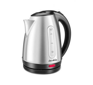 Decakila Kettle 1.7L Electric Jug 2200W Stainless Steel Boil Dry Protection With Working Light Body With Filter Design KEKT004W