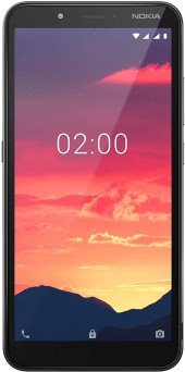 NOKIA C2 Tanzania Android Smartphone, 1GB RAM, 16GB Storage- Charcoal