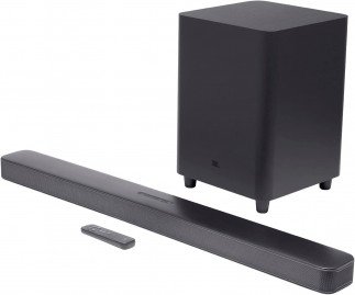 JBL Soundbar 5.1 with Built-in Virtual Surround Sound, 10 Inch Wireless Subwoofer Speaker
