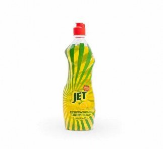 Jet 750ml Dishwashing Liquid Soap Lemon 750ml