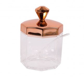 Nadstar1 Sugar Pot With Spoon Acrylic F2917