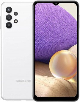 Samsung Galaxy A32 Tanzania, Dual SIM Smartphone, 128GB 6GB RAM 4G LTE, White