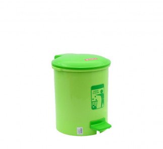 Lionstar Dustbin Round Step 10L C-11, Green