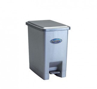 Lionstar Dustbin 15L Nerro Step On C-33, Gray