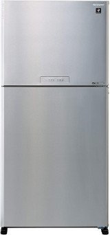 Sharp Double Door Refrigerator E-Pro Inverter Series 700L Fridge with Plasmacluster, SJ-SMF700-SL3 - Silver