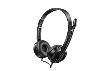 Rapoo H100 Wired Stereo Headset (Black) Tanzania