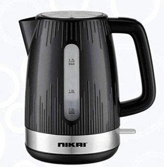 Nikai Kettle With Strix U92 Controller, Black, NK544P Tanzania