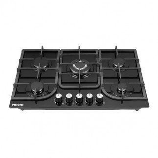 Nikai 5 Gas Hob Burner, Glass, Ngh55g Tanzania