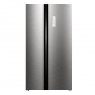TCL 505L Side by Side Refrigerator, No Frost Freestanding Fridge, Silver - P635SBSN