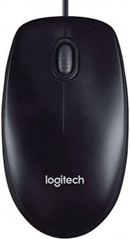 Logitech Wired Mouse M90, Black, USB 910-001793 Tanzania