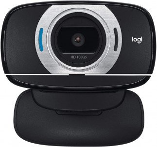 Logitech HD Laptop Webcam C615 with Fold-and-Go Design, 360-Degree Swivel, 1080p Camera 960-001056 Tanzania