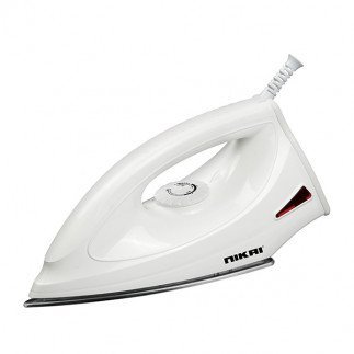 Nikai Dry Iron Ceramic Sole Plate 1200W NDI725N 1.6m Power Cord Easy Regulator Temperature Control