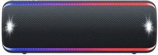 Sony SRS-XB32 Tanzania, Portable Bluetooth Speaker: Compact Wireless Party Speaker with Multicolor Lights and Flashing Strobe - Loud Audio for Phone Calls -Waterproof- Black