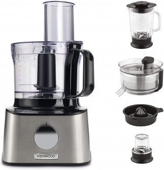 Kenwood food processor 2.1 L Stainless steel Tanzania, 800 W FDM307SS, 2.1 L, Stainless steel, 1.2 L, 3 discs, 1.2 kg, Plastic