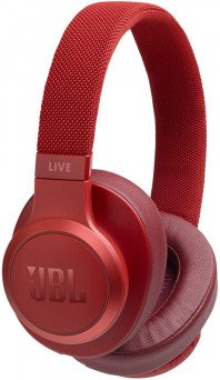JBL LIVE 500BT Tanzania- Around-Ear Wireless Headphone - Red