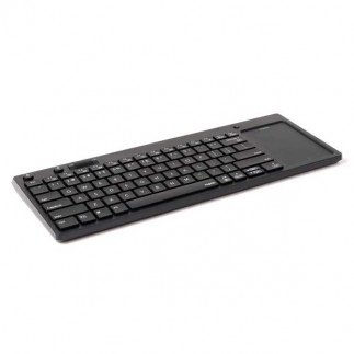 Rapoo Wireless Keyboard with Touchpad Combo, Black- K2800